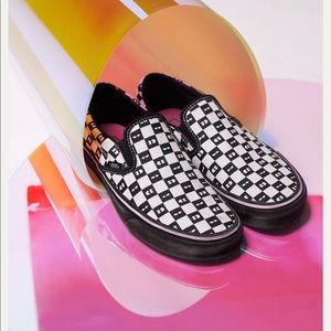 SOLD Vans x Lazy Oaf slip on sneakers